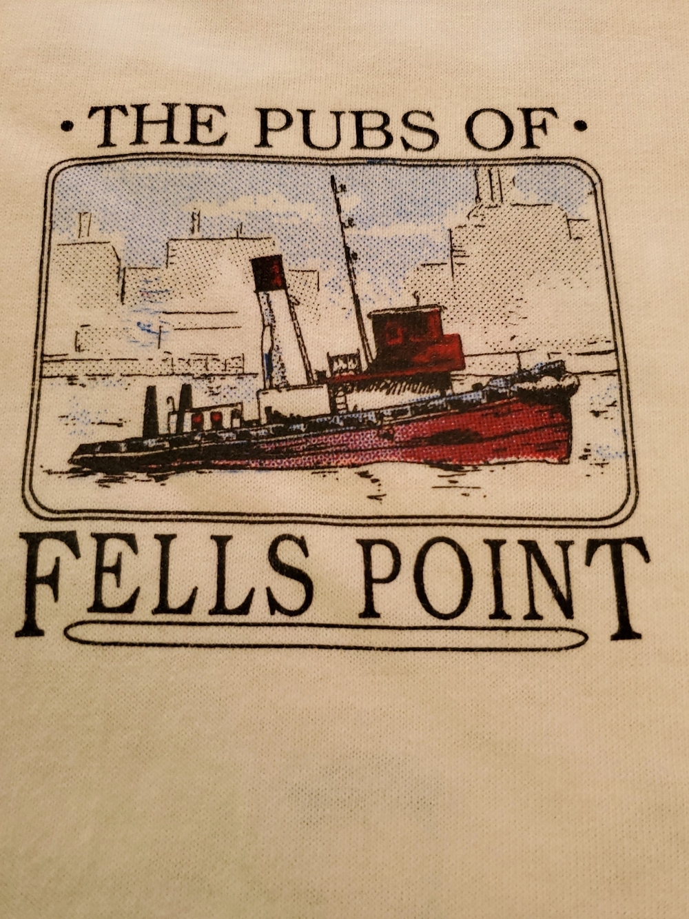 Vintage Levis Pubs of Fells Point Maryland T-Shirt Size XL 1993 NWT - Picture 13 of 14